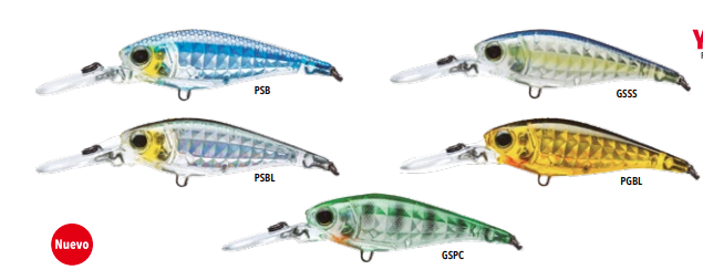 Miniatura Señuelo Yo-Zuri ·DR-X Shad SP  -