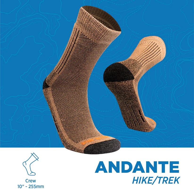 Calcetines de Alpaca Térmicos y acolchados para Trial y Running