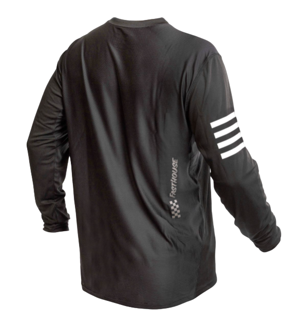 Jersey Alloy Rally Ls Youth De Bicicleta - Color: Negro