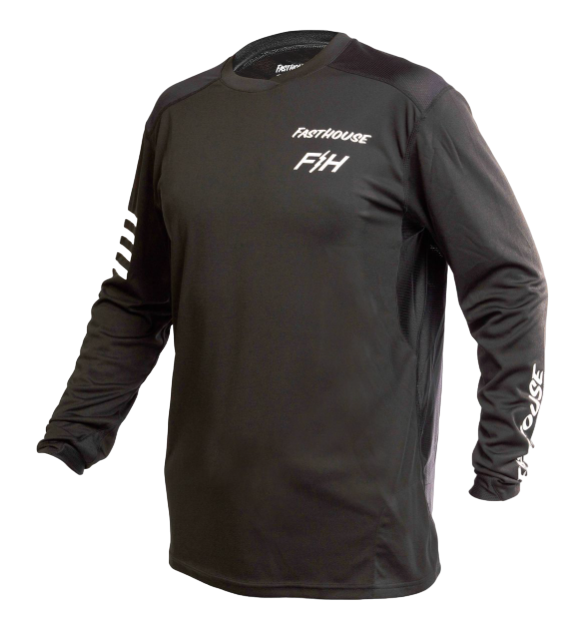 Jersey Alloy Rally Ls Youth De Bicicleta - Color: Negro