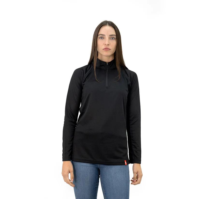 Polera Half-Zip Mujer