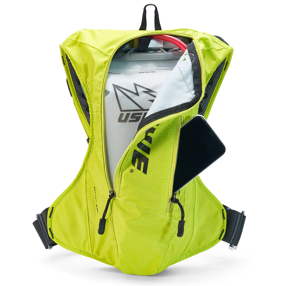 Miniatura Mochila de Hidratación Outlander Moto 4L - Color: Crazy Yellow