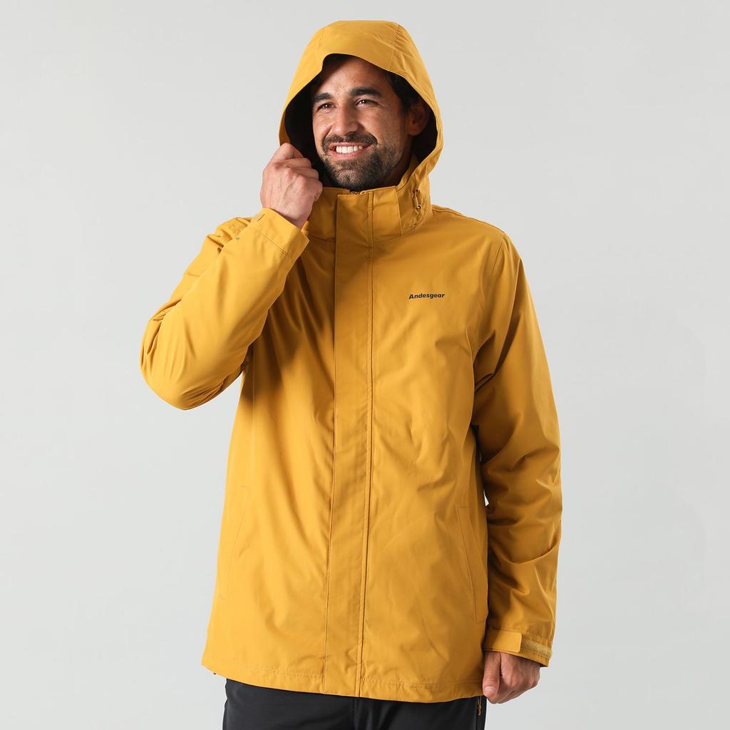 Miniatura Chaqueta Hombre 3 En 1 Andesgear Cochamo - Color: Mostaza