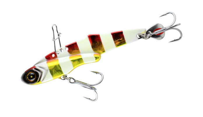 Miniatura Chispa Hayabusa Jackeye Furifuri Vibe Full 30G FS441-30-6_ - Color: Plateado/Rojo/Amarillo