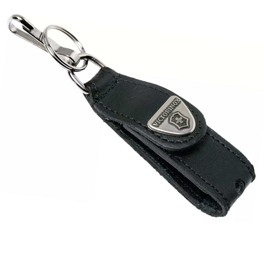 Estuche de Cuero porta Cinturon - Color: Negro