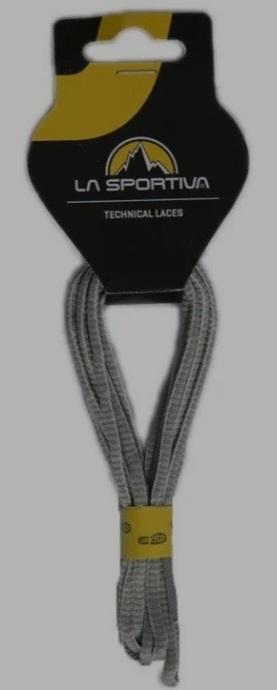 Miniatura Mountain Running Laces - Color: White/ Mid Grey