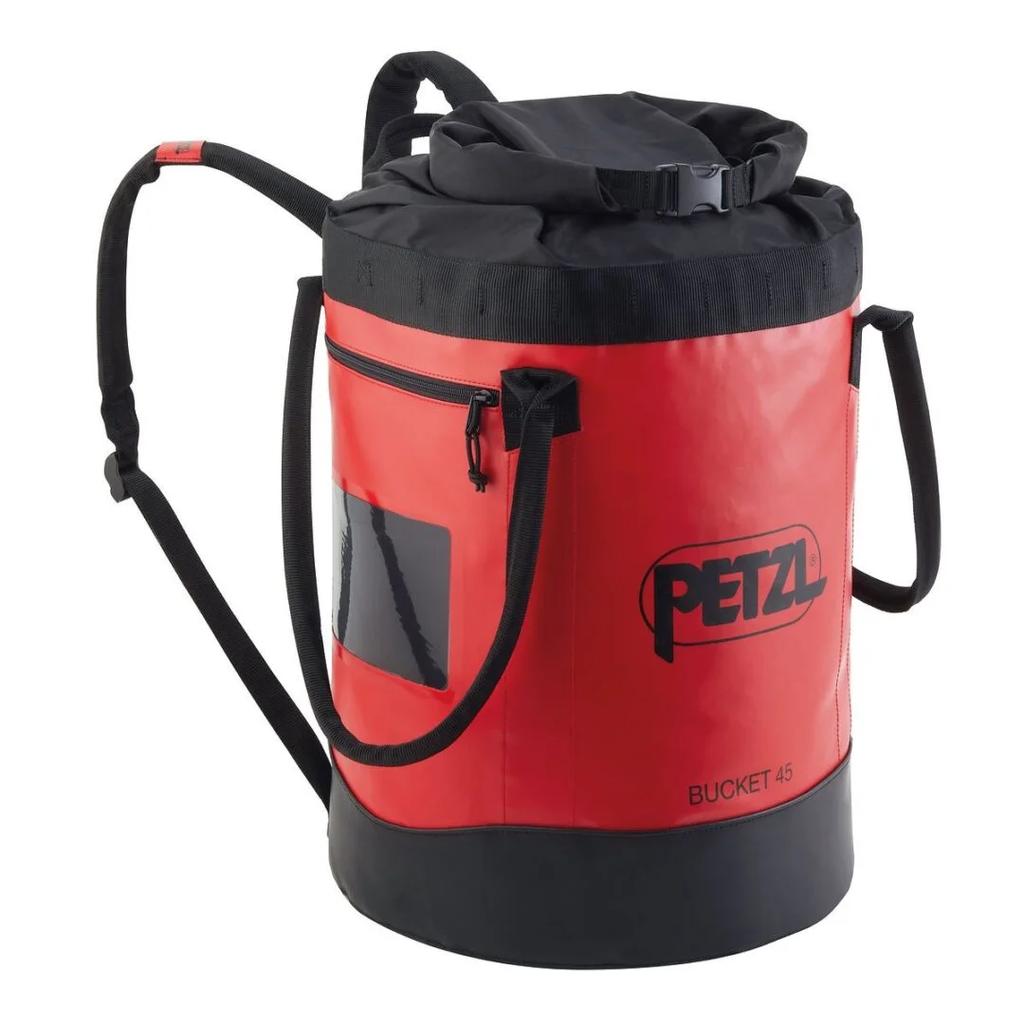 Bolso porta material BUCKET 45 L - Color: Rojo