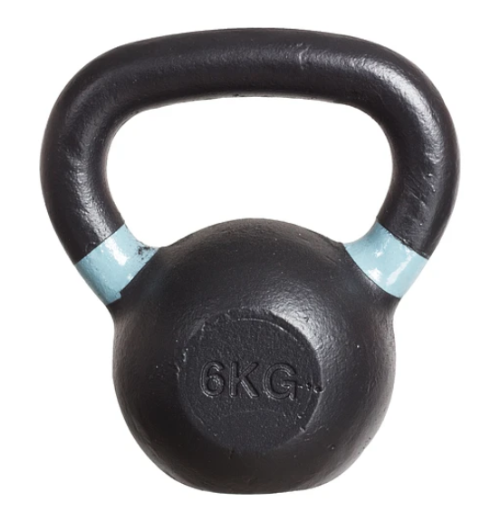 Pesa Rusa Coated Kettlebell 6 Kg