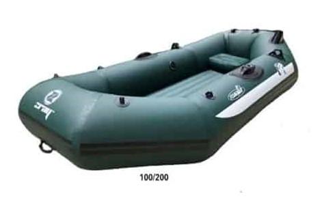 Bote De Pesca Fishman II 100 1 P  - Color: Verde, Formato: Medidas:192 x 108 x 38 cm