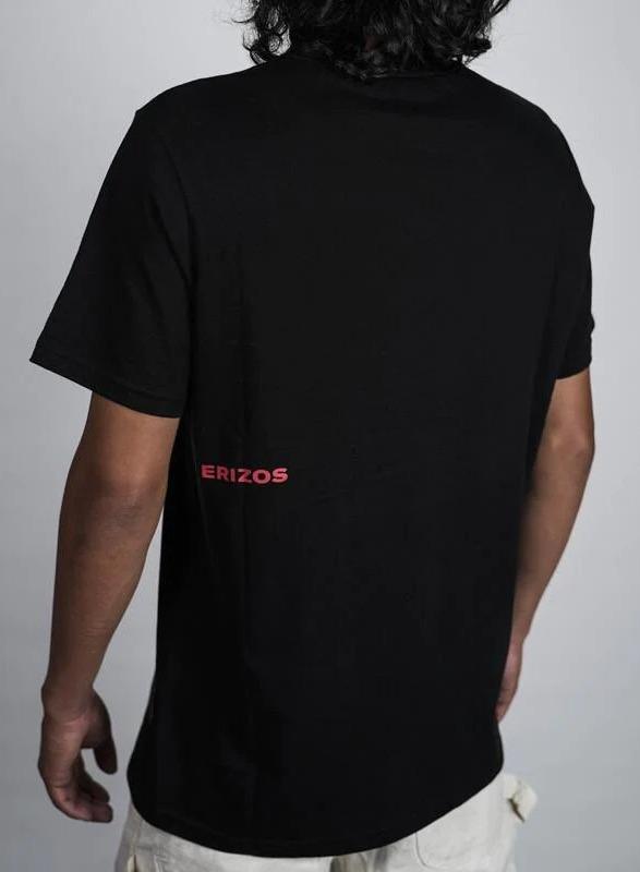 Polera Tee Blood 2022 - Color: Black Red