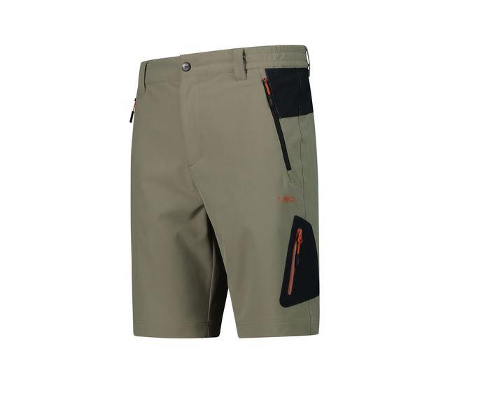 Miniatura Bermuda Hombre 4 Way Stretch - Color: Verde Opaco