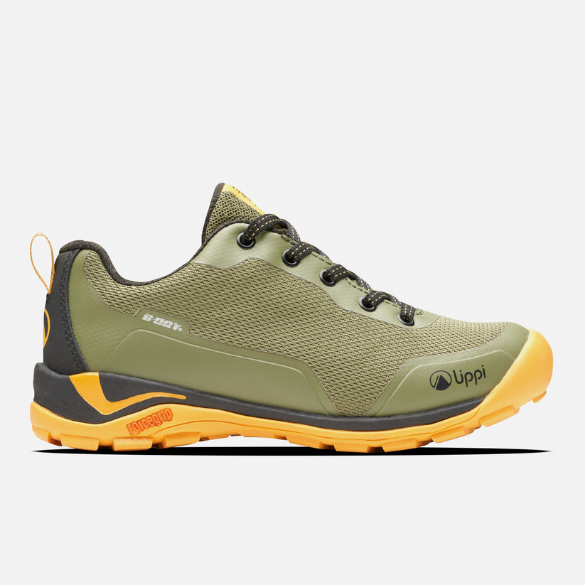 Miniatura Zapatilla Niño Intense Hike Kids Low - Color: Verde Mostaza