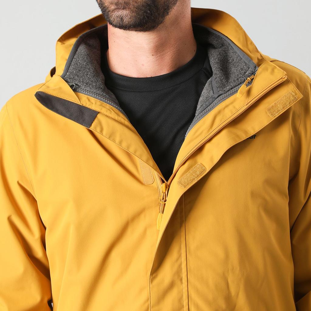 Miniatura Chaqueta Hombre 3 En 1 Andesgear Cochamo - Color: Mostaza