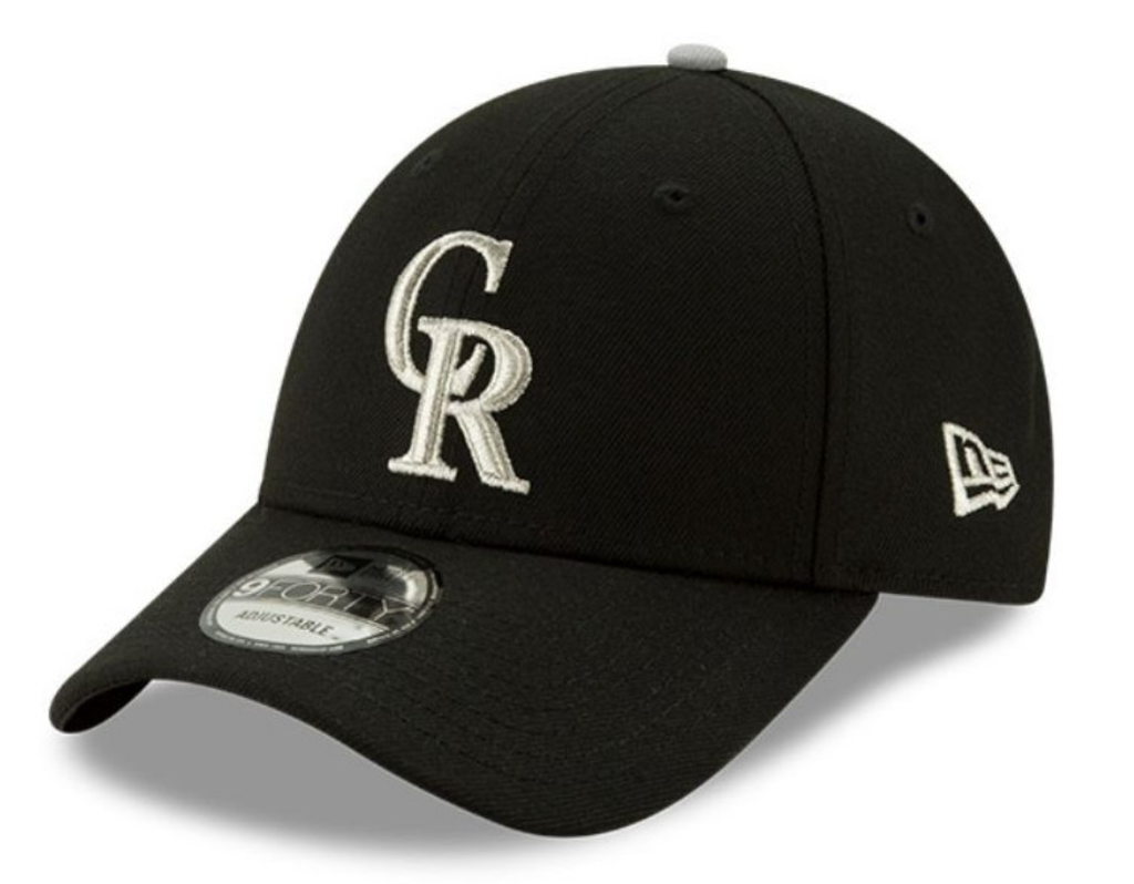 Miniatura Jockey Colorado Rockies MLB 9 Forty - Color: Negro