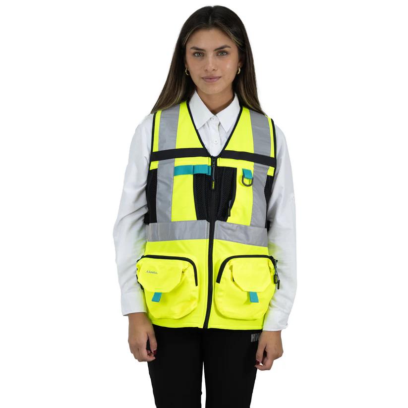 Miniatura Chaleco Geologo Xpert Mujer - Color: Amarillo