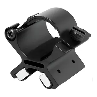 Montura Tipo Clip para Linterna 25-30MM_ - Color: Negro