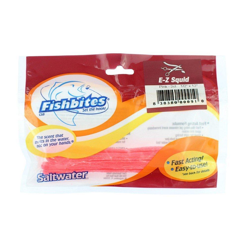 Fishbites Squid Long Pink