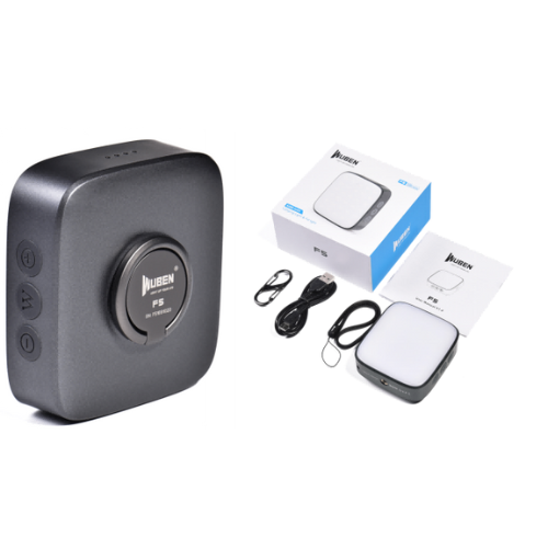 Miniatura Lámpara De Camping LED Con Power Bank Integrado - Color: Gris