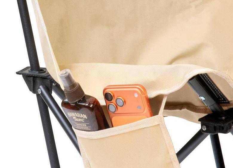 Miniatura Silla Camping Playa Reclinable Dolomites - Color: Beige