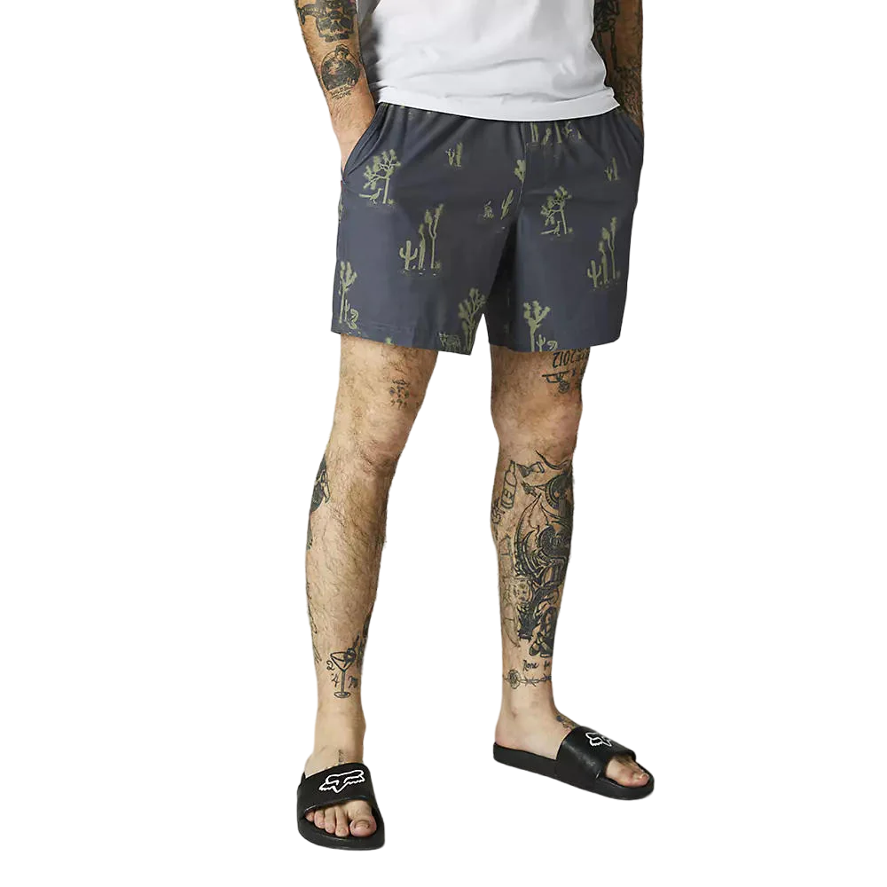 Traje De Baño Lifestyle Beaten Path Volley  - Color: Gris