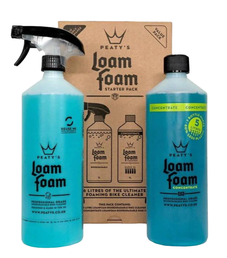 Kit Limpieza Bicicleta Espuma De Lavado Starter Pack - Color: Trasparente