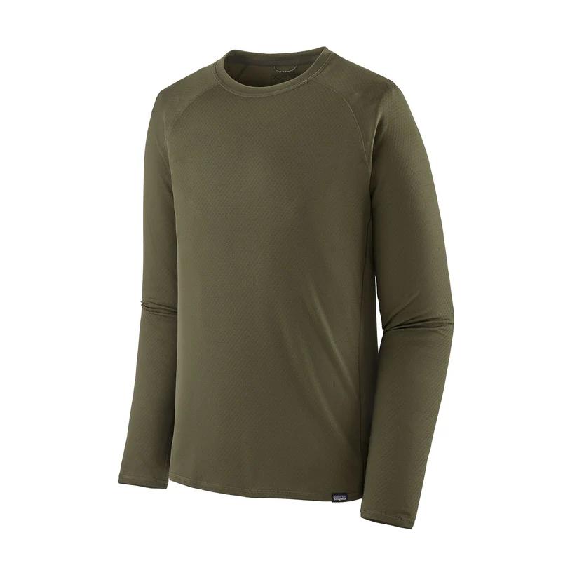 Primera Capa Hombre Capilene Midweight Crew - Color: Verde