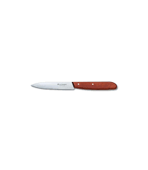 Cuchillo Verdura Dentado Puntiagudo Mango Madera 10 cm
