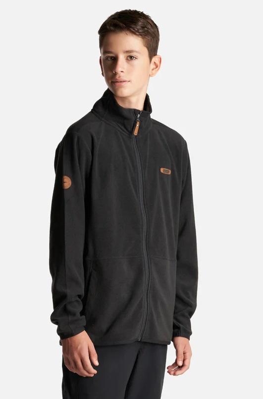 Miniatura Polerón Teen Boy Stripes Nano-F Full Zip - Color: Negro