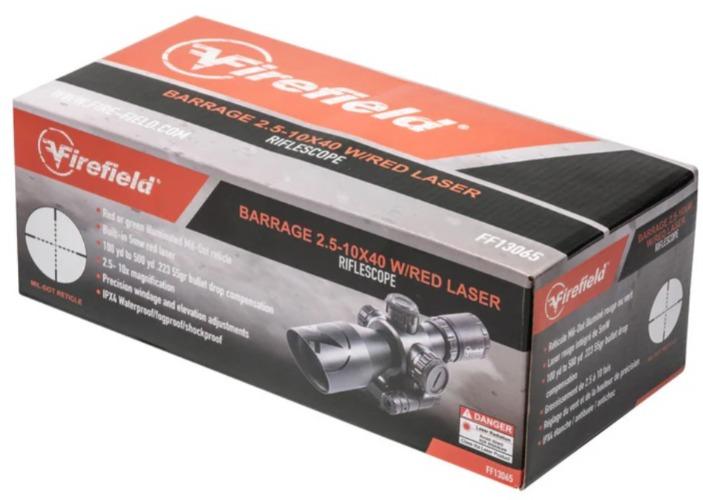 Miniatura Mira Telescópica Barrage 2.5-10×40 EU #FF13065EU -