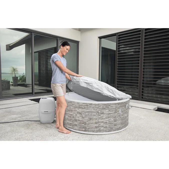 Miniatura Hot Tub Spa Jacuzzi Inflable Vancouver 5 Personas  -