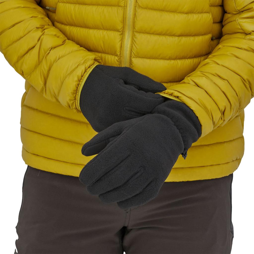 Guantes De Polar Synchilla - Color: Negro