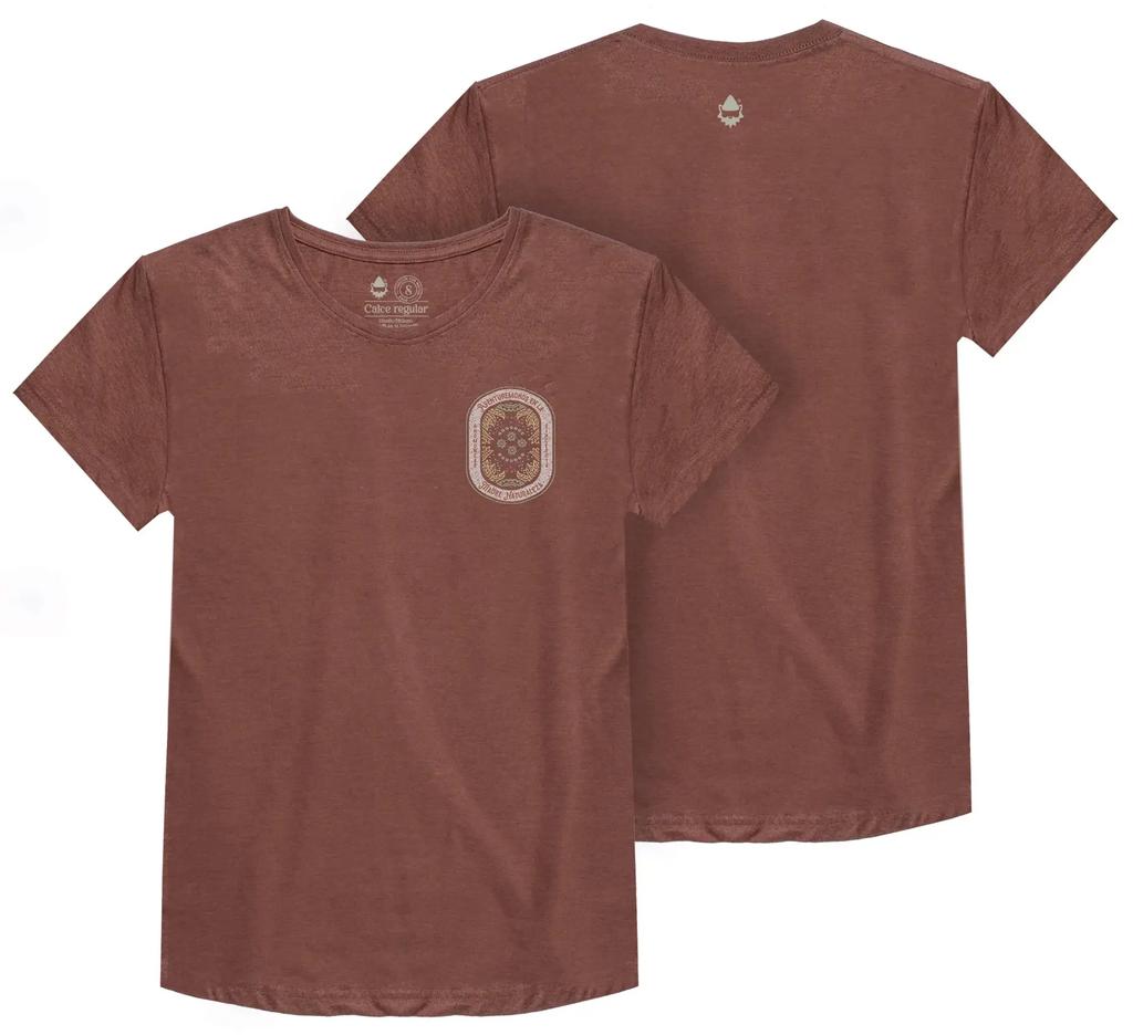 Miniatura POLERA ECO P-11 MUJER - Color: Terracota