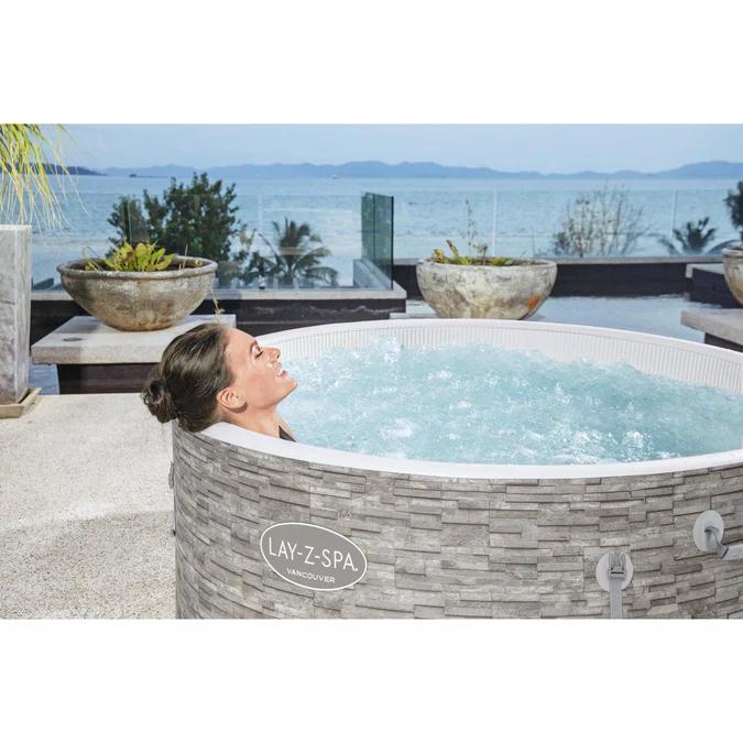 Miniatura Hot Tub Spa Jacuzzi Inflable Vancouver 5 Personas  -