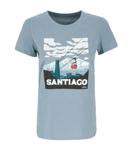 Polera Manga Corta Santiago Women