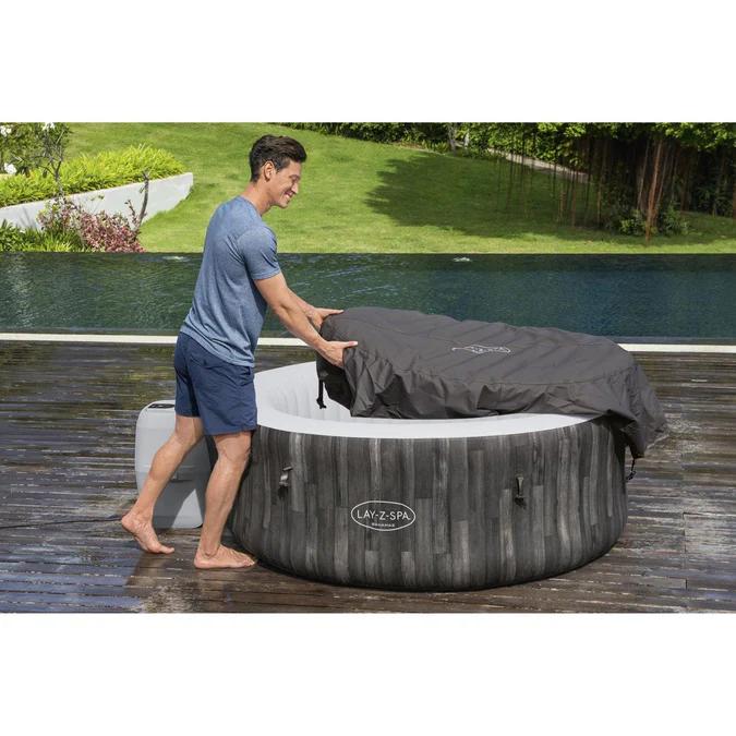 Miniatura Hot Tub Spa Jacuzzi Inflable Bahamas 4 Personas -