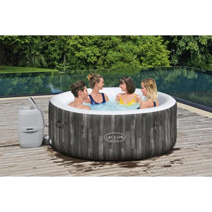 Miniatura Hot Tub Spa Jacuzzi Inflable Bahamas 4 Personas -