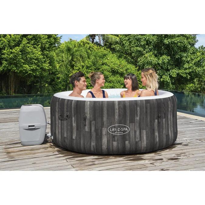 Miniatura Hot Tub Spa Jacuzzi Inflable Bahamas 4 Personas -