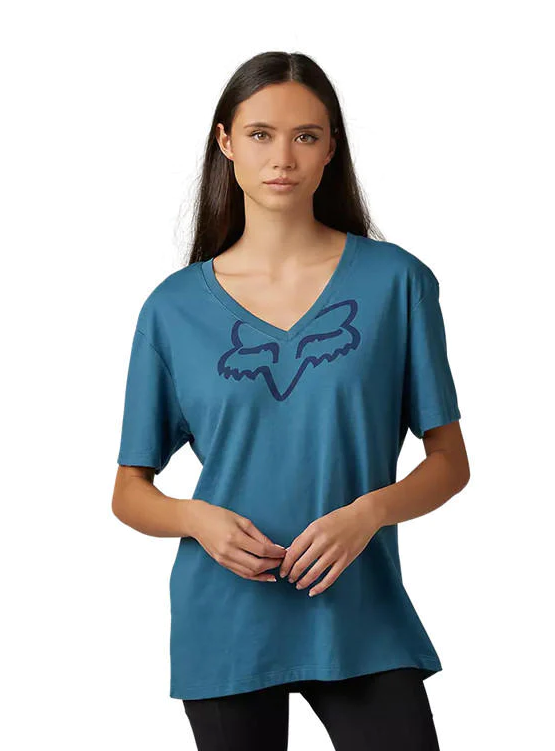 Miniatura Polera Lifestyle Mujer Boundary Manga Corta  - Color: Azul