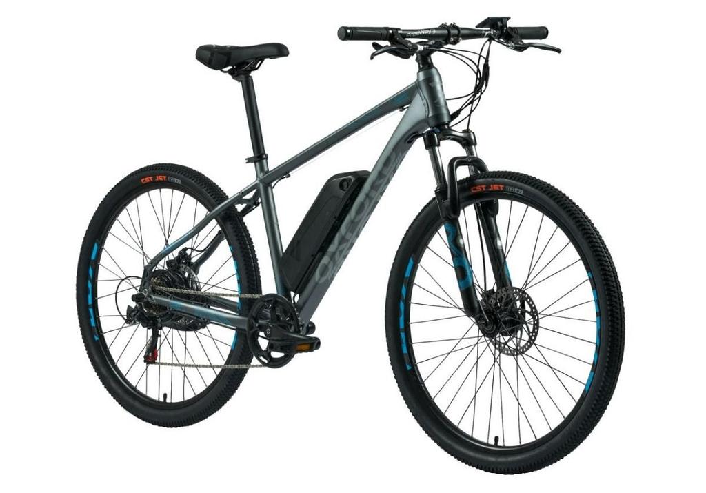 Miniatura Bicicleta Electrica Aro 27.5 Freeway - Talla: L, Color: Grafito-Cian