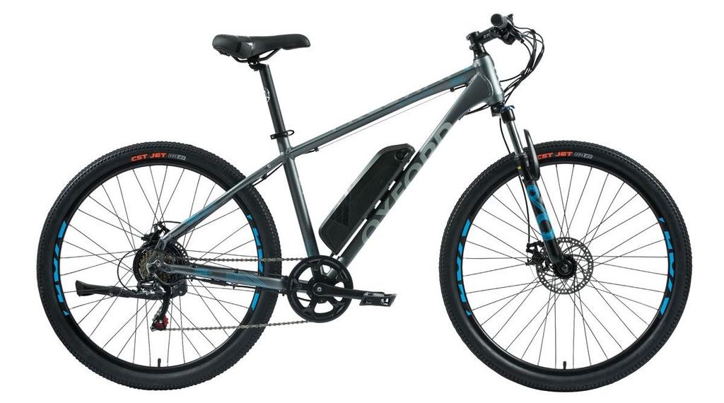 Miniatura Bicicleta Electrica Aro 27.5 Freeway - Talla: L, Color: Grafito-Cian