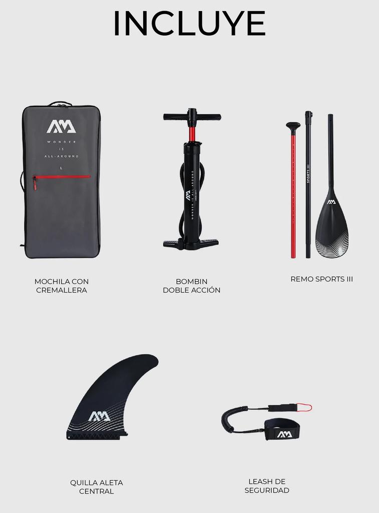 Miniatura Stand Up Paddle Sup Atlas - Color: Rojo