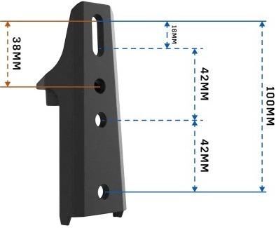 Miniatura Adaptador De Toldo Para Autos En Sistema Portaequipaje De Montaje Stow It -