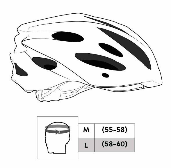 Miniatura Casco Sport Mas Candado Espiral Con Clave 12x150 -