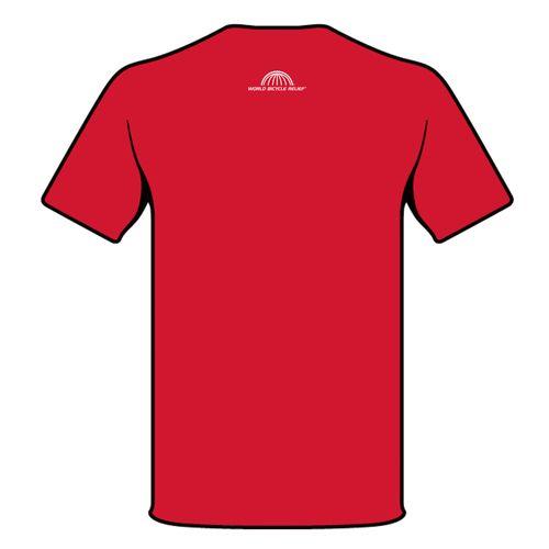 Polera paint brush logo - Color: Rojo