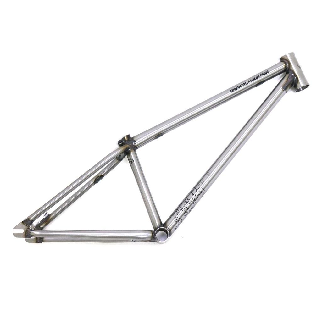 Marco Dirt Cromo Raw Aro 26" - Color: Gris