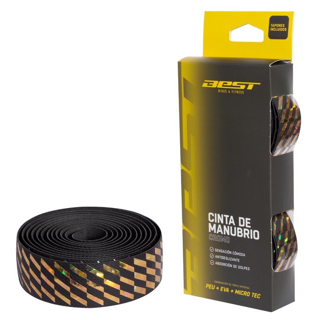 Cinta Manubrio Peu + Eva + Micro Tec Cromo Base -