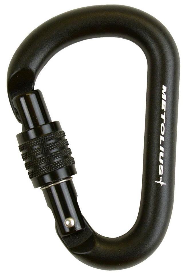 Mosquetón Element Locking - Color: Black