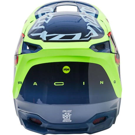 Casco Moto V1 Venz Ece - Color: Azul-Rojo-Verde