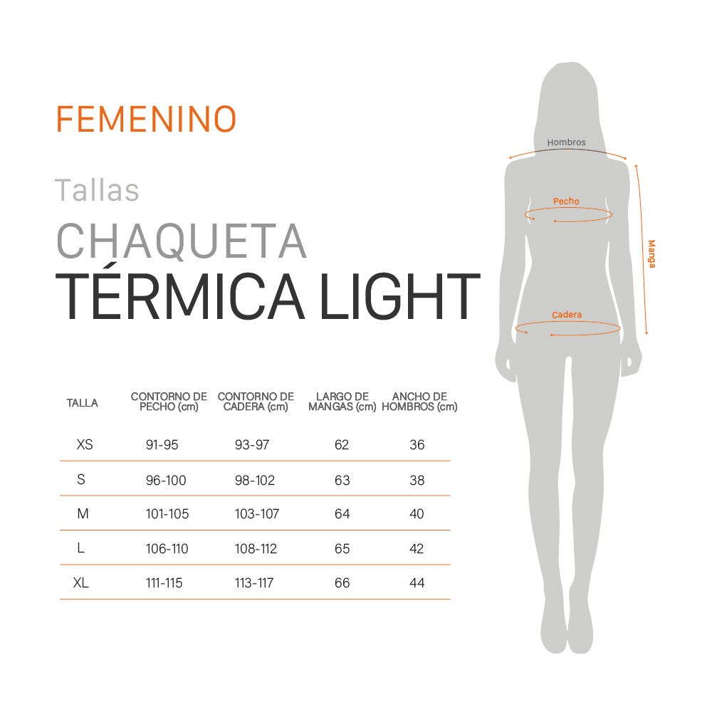 Parka Térmica Light Juki Mujer - Color: Cerise