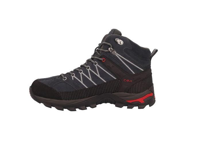 Miniatura Zapato Hombre Rigel Mid - Color: Negro/Rojo